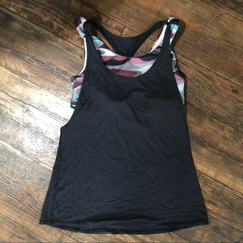 SOLD Lululemon tank top bra cool racerback - Picture 3 of 5